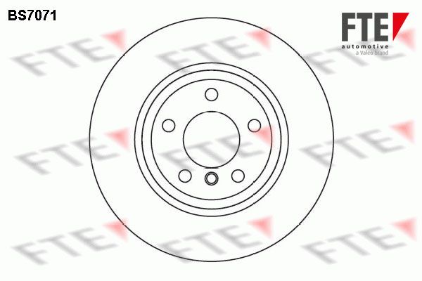 FTE Тормозной диск BS7071