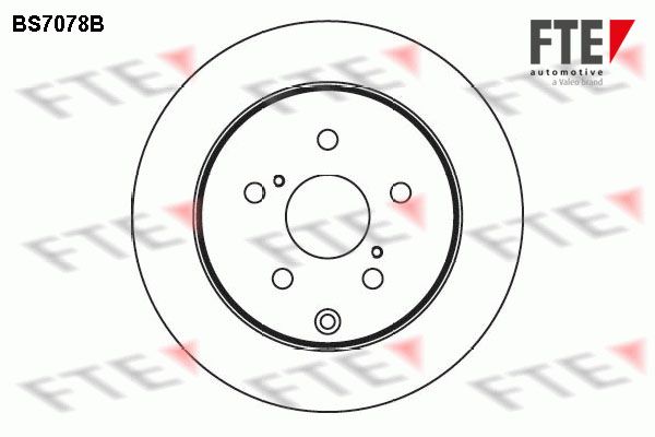 FTE Тормозной диск BS7078B