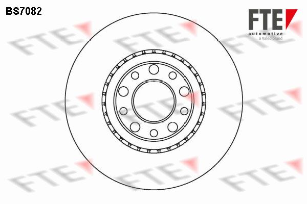 FTE Тормозной диск BS7082