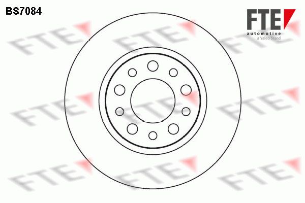 FTE Тормозной диск BS7084