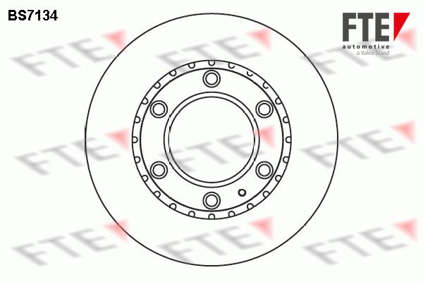 FTE Тормозной диск BS7134