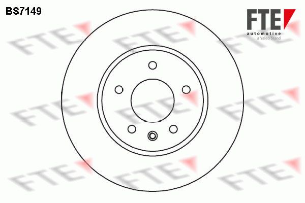 FTE Тормозной диск BS7149