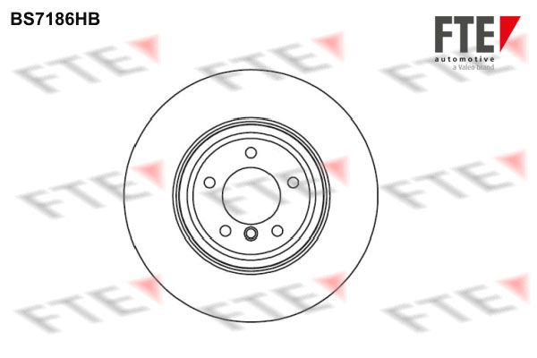 FTE Bremžu diski BS7186HB