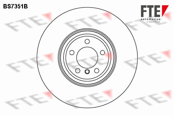 FTE Тормозной диск BS7351B