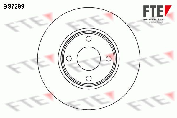 FTE Тормозной диск BS7399