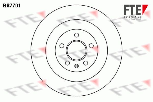 FTE Bremžu diski BS7701