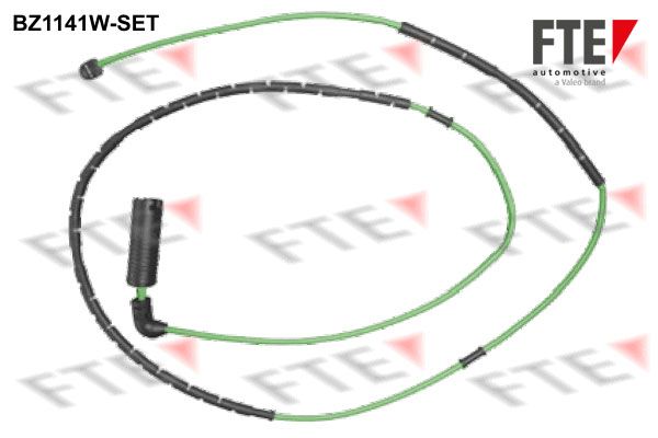 FTE Сигнализатор, износ тормозных колодок BZ1141W-SET