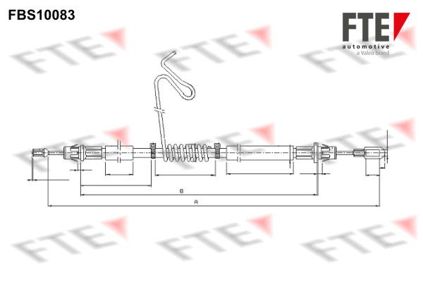 FTE Trose, Stāvbremžu sistēma FBS10083