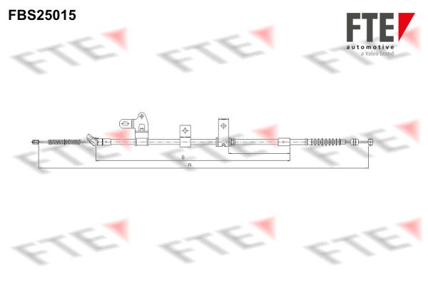 FTE Trose, Stāvbremžu sistēma FBS25015