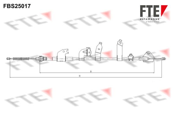 FTE Trose, Stāvbremžu sistēma FBS25017