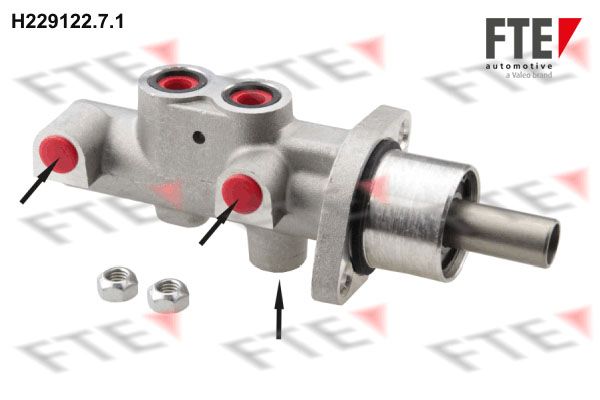 FTE Galvenais bremžu cilindrs H229122.7.1