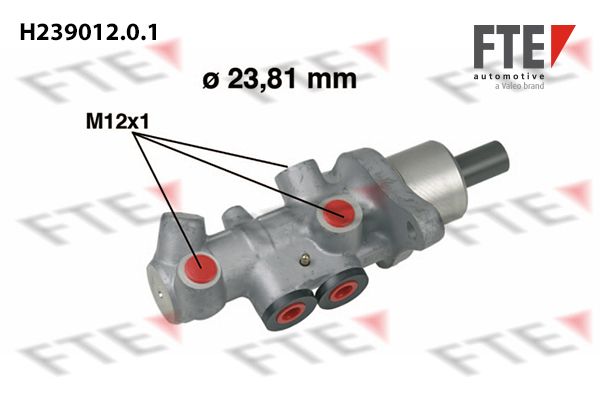 FTE Главный тормозной цилиндр H239012.0.1