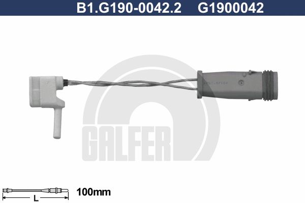 GALFER Indikators, Bremžu uzliku nodilums B1.G190-0042.2