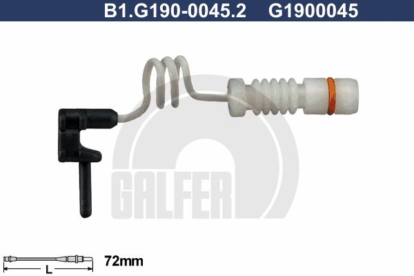 GALFER Indikators, Bremžu uzliku nodilums B1.G190-0045.2