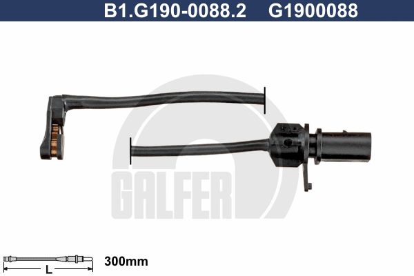 GALFER Indikators, Bremžu uzliku nodilums B1.G190-0088.2