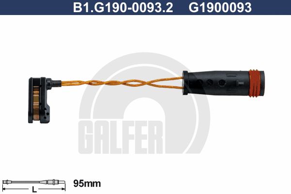 GALFER Indikators, Bremžu uzliku nodilums B1.G190-0093.2