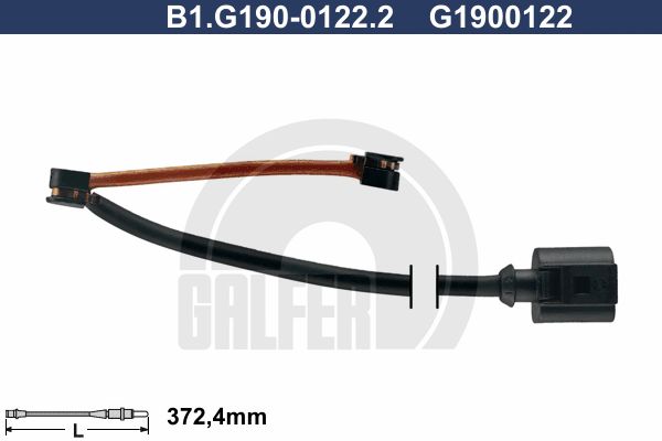 GALFER Indikators, Bremžu uzliku nodilums B1.G190-0122.2