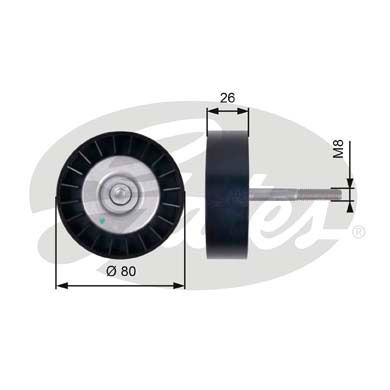 GATES Parazīt-/Vadrullītis, Ķīļrievu siksna T36399