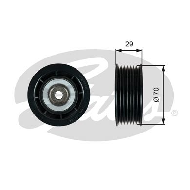 GATES Parazīt-/Vadrullītis, Ķīļrievu siksna T36749