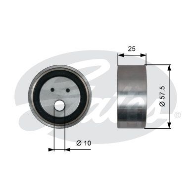 GATES Spriegotājrullītis, Gāzu sadales mehānisma piedziņ T41321