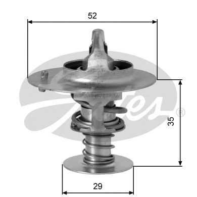 GATES Termostats, Dzesēšanas šķidrums TH03391G1