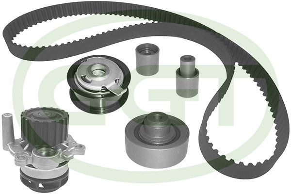 GGT Водяной насос + комплект зубчатого ремня KPA20016