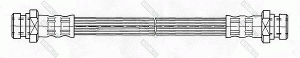 GIRLING Тормозной шланг 9001362