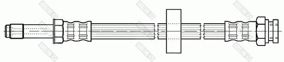 GIRLING Тормозной шланг 9002359