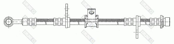 GIRLING Тормозной шланг 9004100
