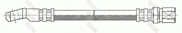 GIRLING Тормозной шланг 9004241