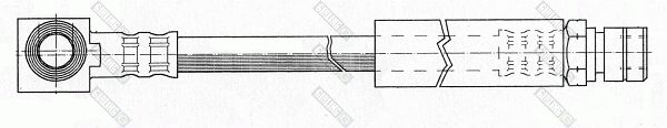 GIRLING Тормозной шланг 9004244