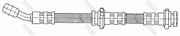 GIRLING Тормозной шланг 9004398