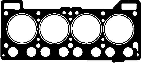 GLASER Прокладка, головка цилиндра H01405-00