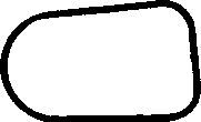 GLASER Прокладка, впускной коллектор X87431-01