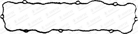GOETZE Прокладка, крышка головки цилиндра 50-027192-10