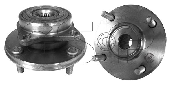 GSP Комплект подшипника ступицы колеса 9325005