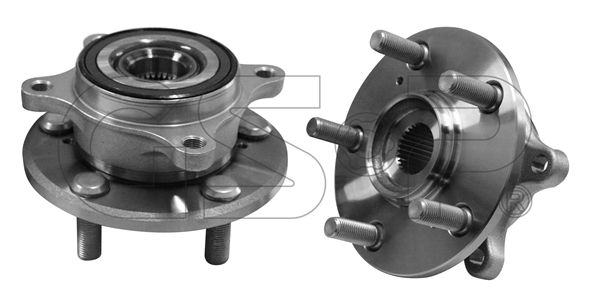GSP Комплект подшипника ступицы колеса 9330048