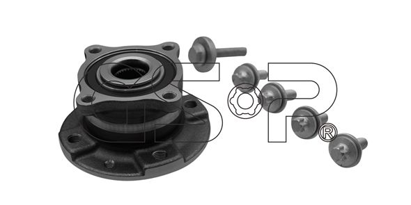 GSP Комплект подшипника ступицы колеса 9333131K
