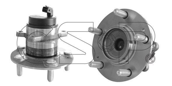 GSP Комплект подшипника ступицы колеса 9400260