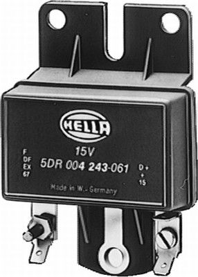 HELLA Ģeneratora sprieguma regulators 5DR 004 243-051