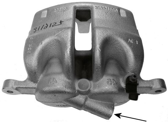 HELLA Тормозной суппорт 8AC 355 386-521