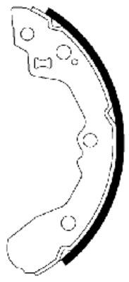 HELLA Комплект тормозных колодок 8DB 355 002-931