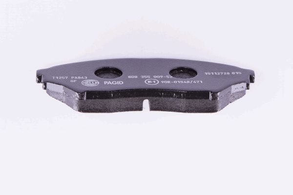 HELLA Комплект тормозных колодок, дисковый тормоз 8DB 355 009-521