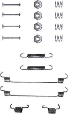 HELLA Комплектующие, тормозная колодка 8DZ 355 200-091