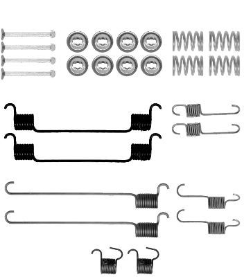 HELLA Piederumu komplekts, Bremžu loki 8DZ 355 200-981