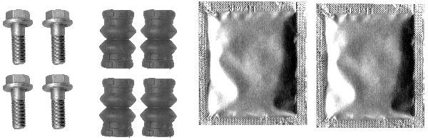 HELLA Направляющая гильза, корпус скобы тормоза 8DZ 355 201-641