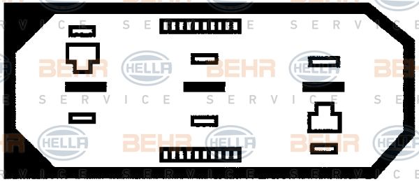 HELLA Ventilators, Motora dzesēšanas sistēma 8EW 009 144-451