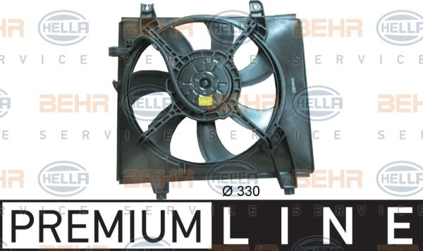 HELLA Ventilators, Motora dzesēšanas sistēma 8EW 351 034-461