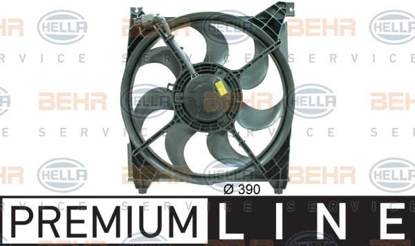 HELLA Ventilators, Motora dzesēšanas sistēma 8EW 351 034-471