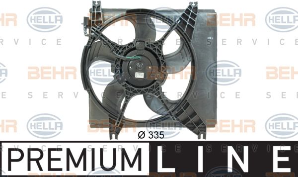 HELLA Ventilators, Motora dzesēšanas sistēma 8EW 351 034-651